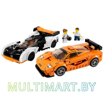 Конструктор LEGO Speed Champions 76918 McLaren Solus GT и McLaren F1 LM картинка 3